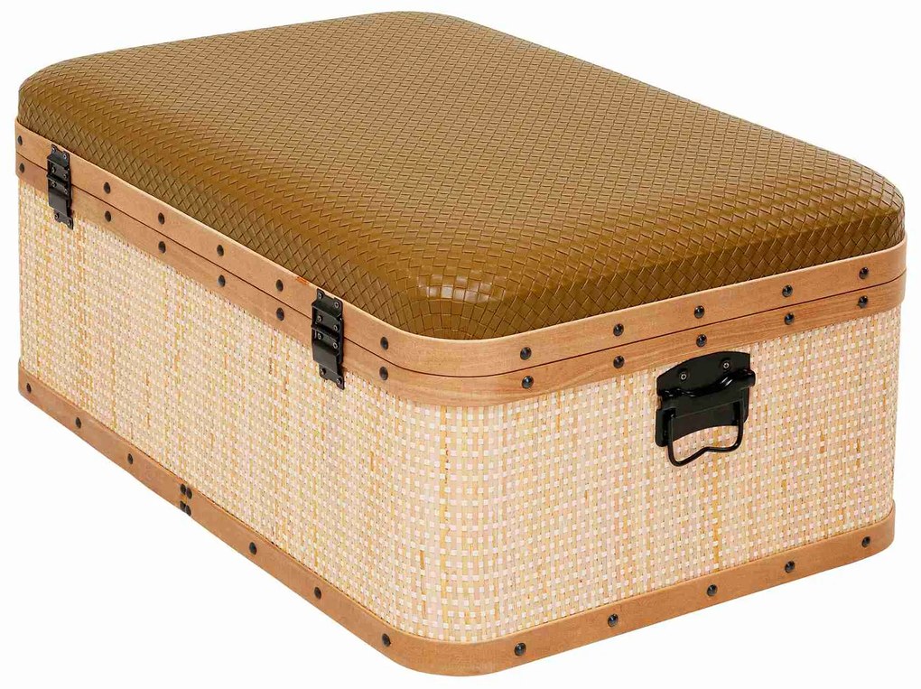 Viaggo set 3 truhlíc béžový