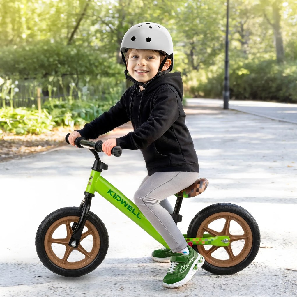 Kidwell Rebel odrážadlo pre deti 80–120 cm – ľahké 2,64 kg, EVA 28 cm, oceľový rám