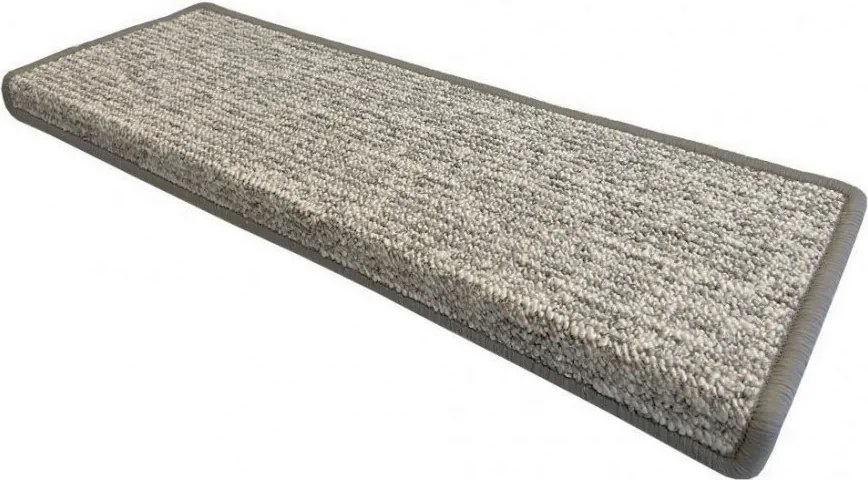 Vopi Nášľapy na schody Alassio šedé obdĺžnik, samolepiaci - 25x80 obdĺžnik (rozmer vrátane ohybu)