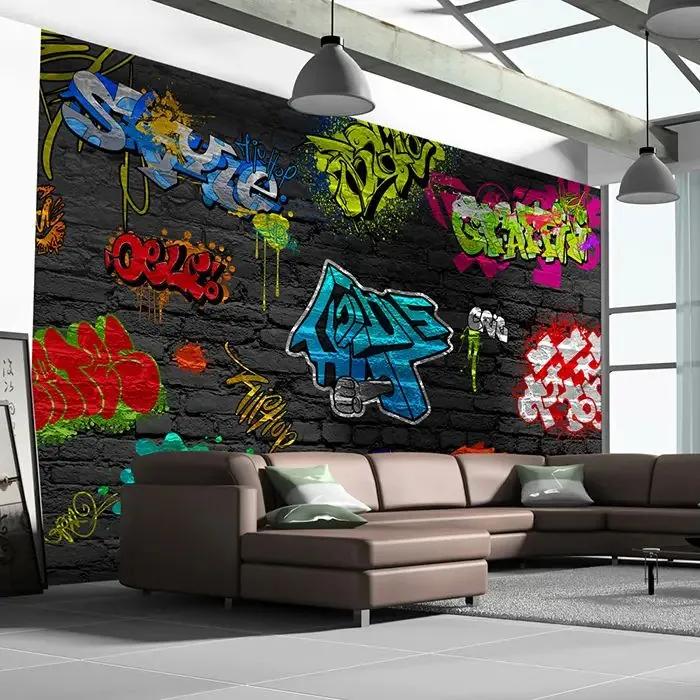 Fototapeta - Graffiti wall Veľkosť: 200x140, Verzia: Premium