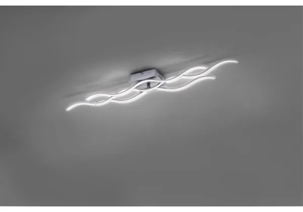 Leuchten Direkt 15166-55 - LED Prisadený luster WAWE LED/28W/230V matný chróm