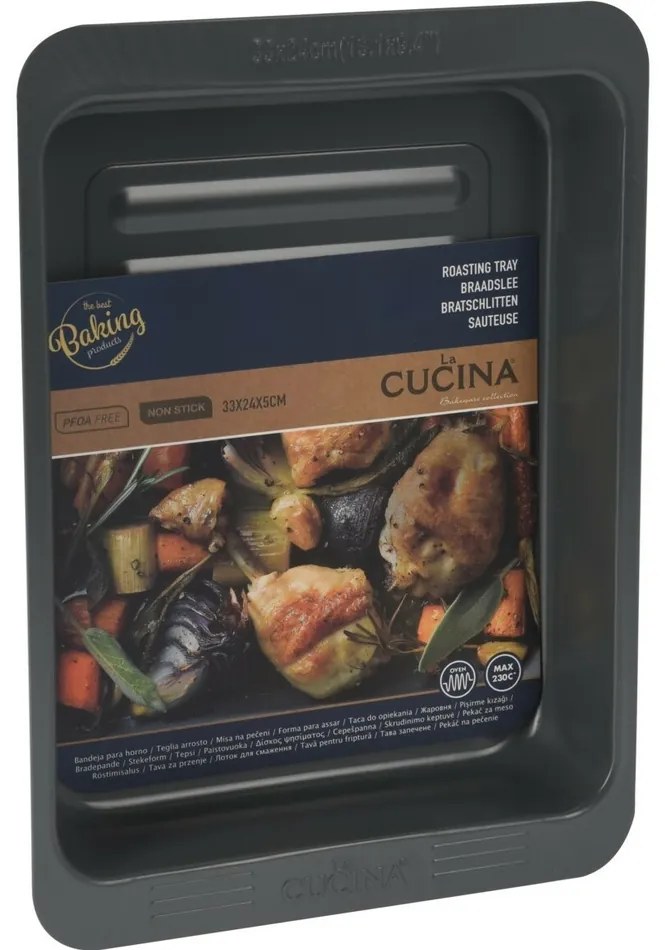 Plech na pečenie Cucina 33 x 24 x 5 cm