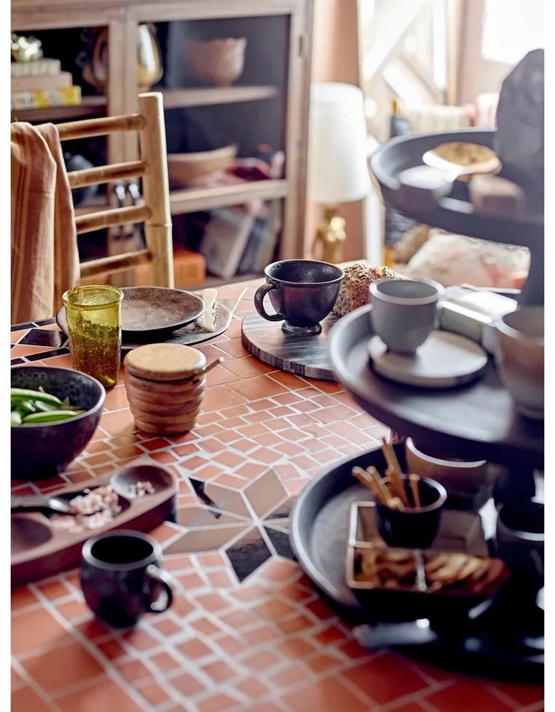 Hrnček z kameniny v bronzovej farbe 255 ml Linne – Bloomingville