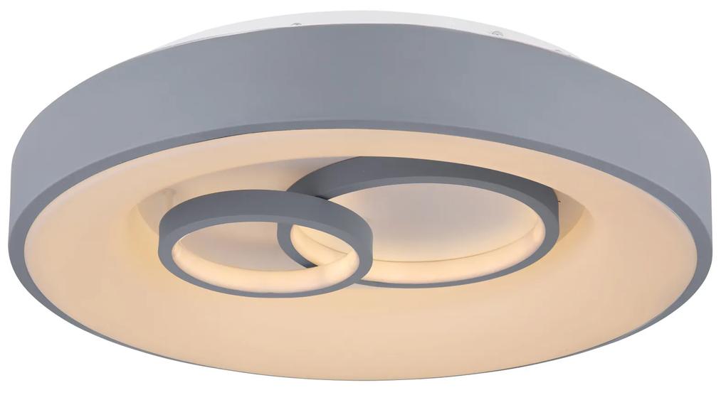 GLOBO Stropné svietidlo LED MAVY, 50 W, teplá biela-studená biela, 48 cm, kruhové