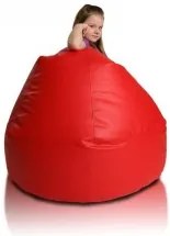 Sedací vak malá guľa červená TiaHome