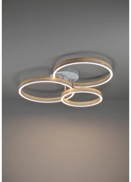 Eglo 39895 -LED Stmievateľný prisadený luster CADINARO LED/12,5W/230V + 2xLED/15,5