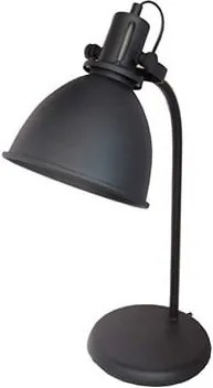 Čierna kovová stolová lampa LABEL51 Spot