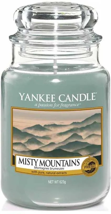 Yankee candle MISTY MOUNTAINS VEĽKÁ SVIEČKA 1577808