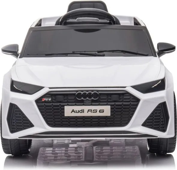 LEAN CARS Audi RS6 Batéria Vozidlo BRD-2118 Biela