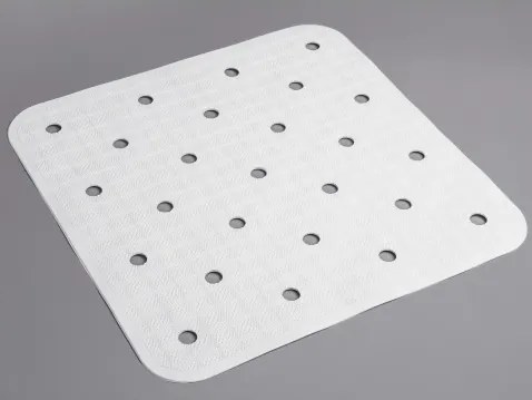 Protišmyková podložka do sprchy 54x54 cm, biela%