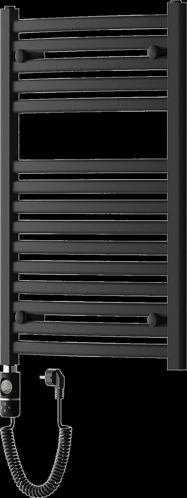 Mexen Helios, elektrické vykurovacie teleso 800 x 500 mm, 600 W, čierna, W103-0800-500-2600-70