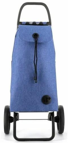 Rolser Nákupná taška na kolieskach I-Max Tweed 2 Logic RSG, modrá