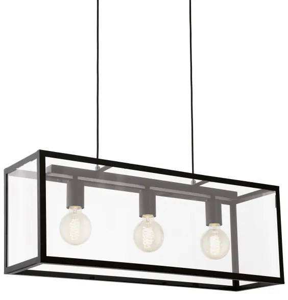 Eglo 49393 - Luster CHARTERHOUSE 3xE27/60W/230V