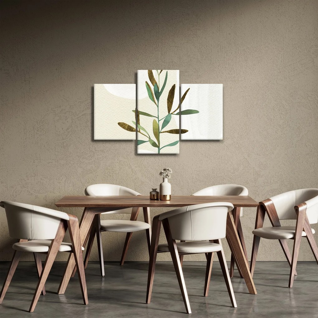 Obraz - Akvarelová vetvička N⁰2 (90x60 cm)