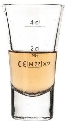 Orion domácí potřeby Odlivka Cheerio 0,06 l cejch 2 cl a 4 cl 1 ks