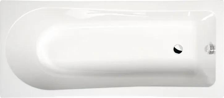 POLYSAN - LISA obdélníková vana 160x70x47cm, bílá (86111)