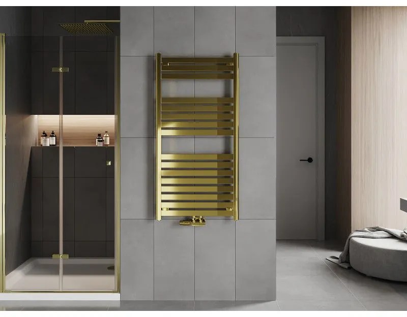 Mexen Uran, vykurovacie teleso 1200x600 mm, 485 W, zlatá lesklá, W105-1200-600-00-50