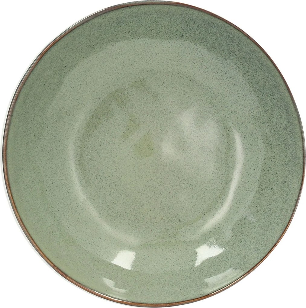 Hlboký tanier Gelato ⌀21cm green