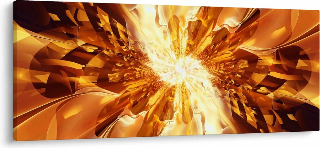 Obraz - Abstrakcia (120x50 cm)