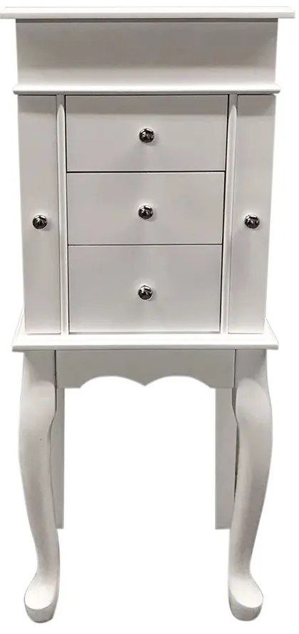 Skrinka na šperky, biela