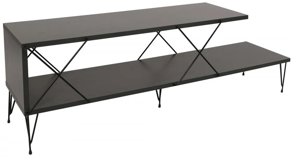 TV stolík Street 120 cm antracit