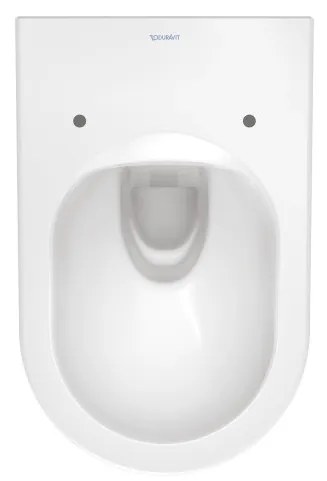 Duravit ME by Starck - Závesné WC, Rimless, biela 2529090000