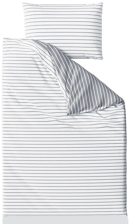 Obliečky z Renforcé bavlny CAPRIVI sivá hotelové vrecko Rozmer obliečok: 70x90 cm, 140x200 cm