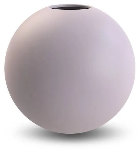 COOEE Design Guľatá váza Ball Lilac 10 cm
