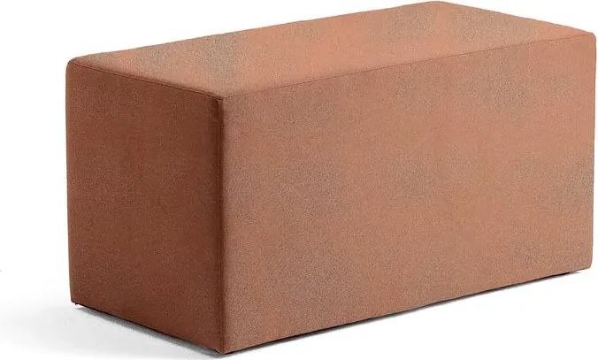 Taburet CASUAL, 1000x500 mm, látka CURA, medená