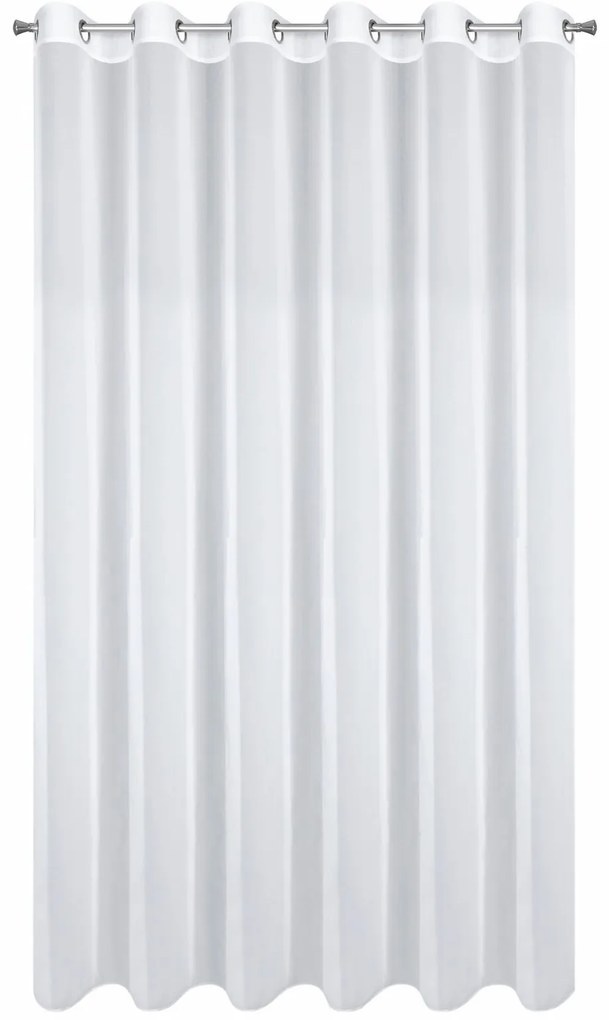 ZÁCLONA NA KRÚŽKOCH ARLETA 350X270 CM BIELA