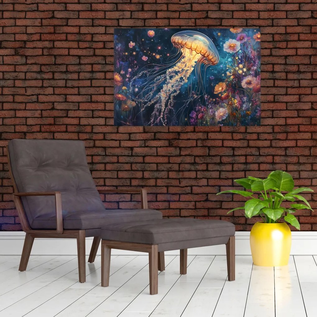 Obraz - Magická medúza (90x60 cm)