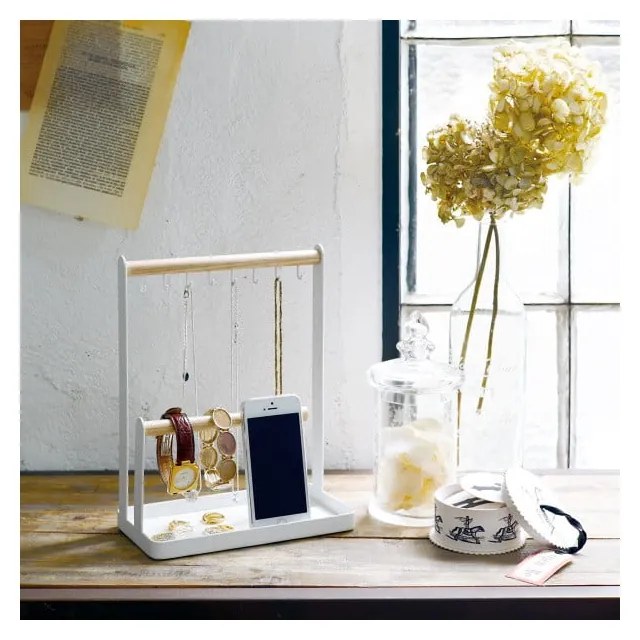 Biely multifunkčný stojan YAMAZAKI Tosca