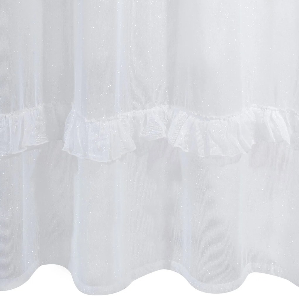ZÁCLONA ARIANA 140X250 CM BIELA