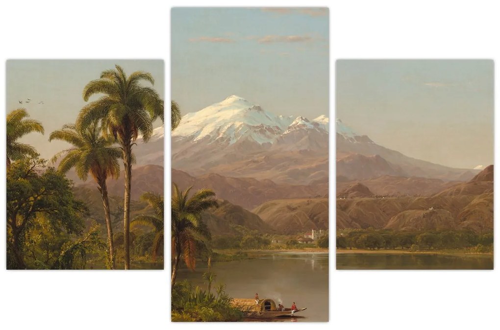 Obraz - Frederic Edwin Church, Tamaca Palms, reprodukcia (90x60 cm)