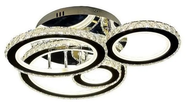 LED Stmievateľný prisadený luster LED/120W/230V 3000-6500K + diaľkové ovládanie