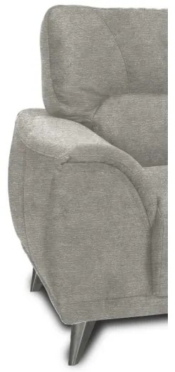 Kreslo LIVORNO sivé