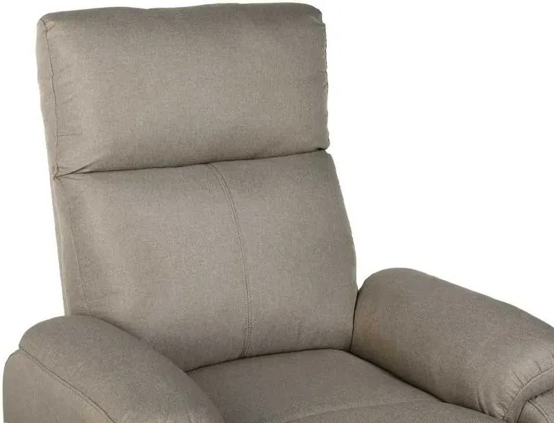 LuxuryForm DESIGN Televízne kreslo RUFO s polohovaním - béžové