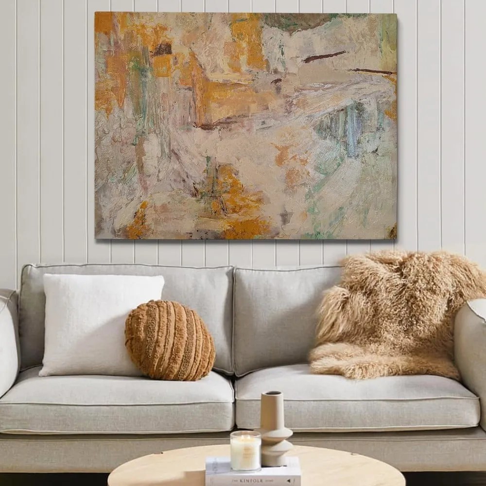 Ručne maľovaný obraz 100x70 cm – Wallity