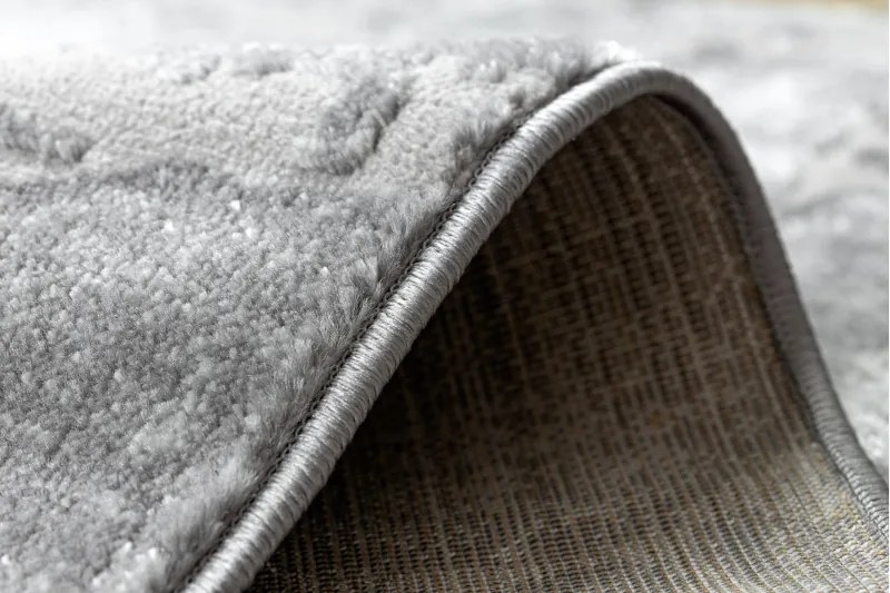 Moderný MEFE koberec 6184 Dlažba tehla, sivý