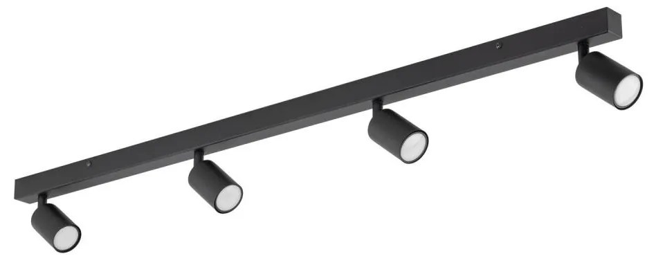 TK Lighting Bodové svietidlo NEX 4xGU10/10W/230V čierna TK10792