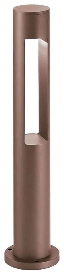 Ideal Lux - Vonkajšia lampa ACQUA 1xG9/15W/230V 60 cm IP44 hnedá