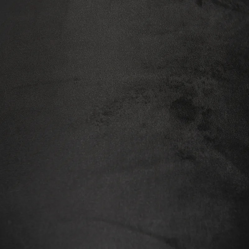 Zamatové tienidlo čierne 40/40/40 so zlatým interiérom