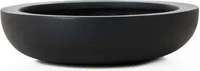 Okrasná miska PLANA, sklolaminát, 9xØ34 cm, antracit