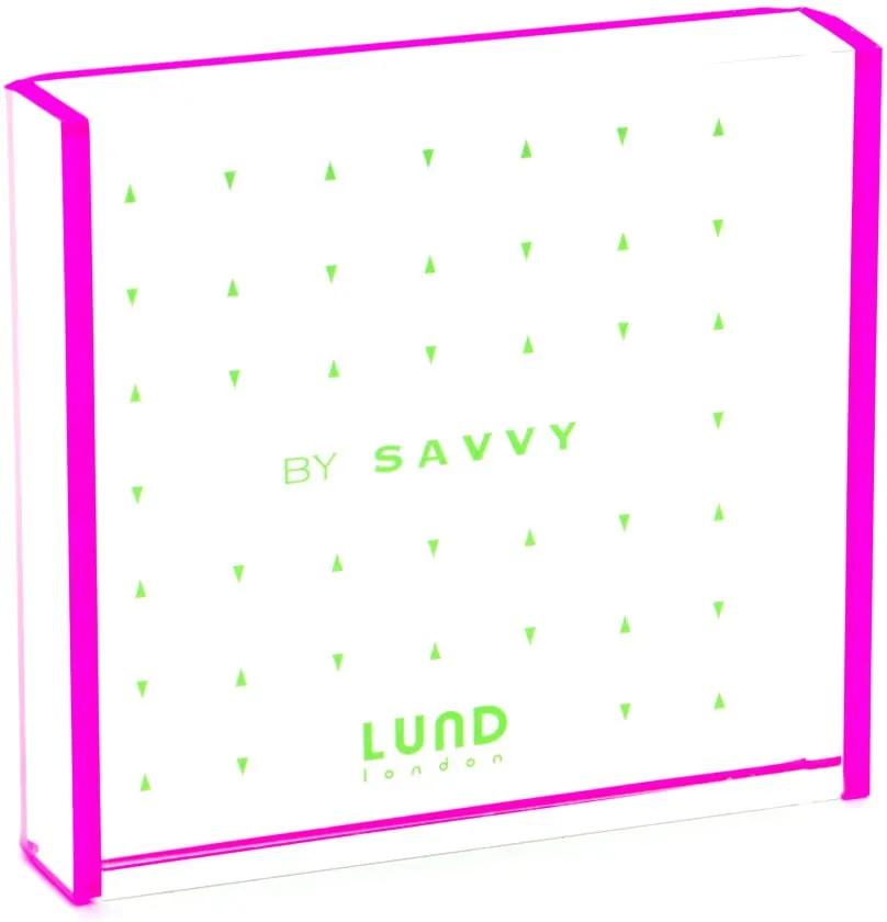 Rámik na fotografie s ružovými hranami Lund London Flash Tidy, 8,3 x 7,7 cm