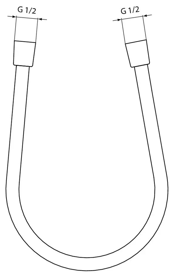 Ideal Standard - Sprchová hadica Idealﬂex 1750 mm, chróm A4109AA