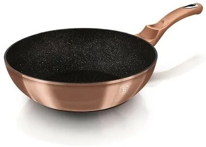 Berlinger Haus Wok panvica Rosegold Metallic Line, 28 cm