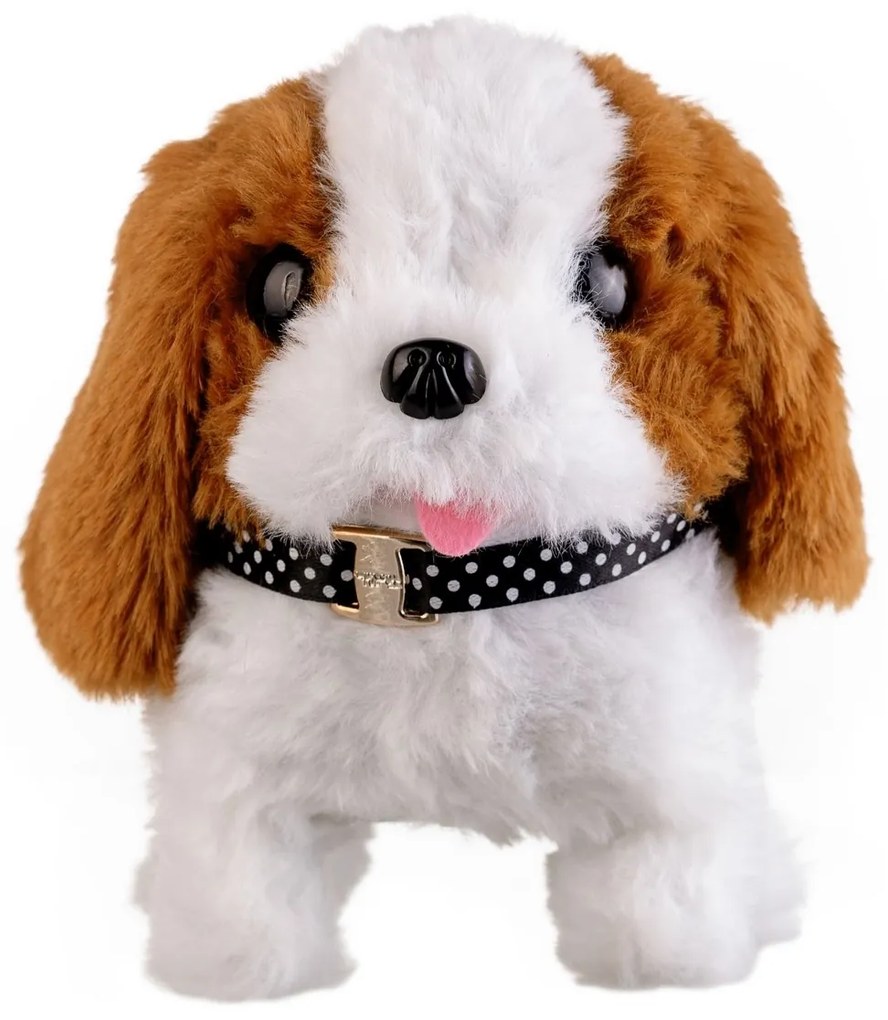 Teddies Pes Max 15 x12 cm na batérie so zvukom a pohybom