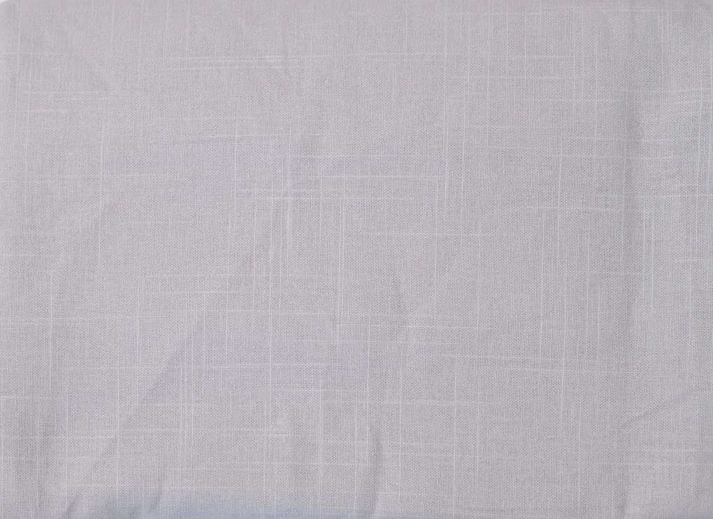Bavlnená plachta SLUB 140x240 cm svetlo sivá, 100% bavlna Rozmer: 140 x 240 cm