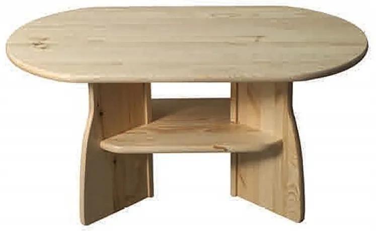 AMI nábytok Konferenční stolek borovice č6 115x70 cm