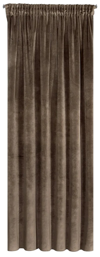 ZATEMŇOVACÍ ZÁVES NA PÁSKE RIA 140X270 CM HNEDÁ